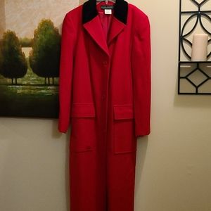 Harvey Bernard Long Wool Coat